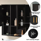 35 Inch 2-in-1 Wall Mounted Medicine Cabinet