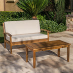 Peyton Love Seat + Coffee Table