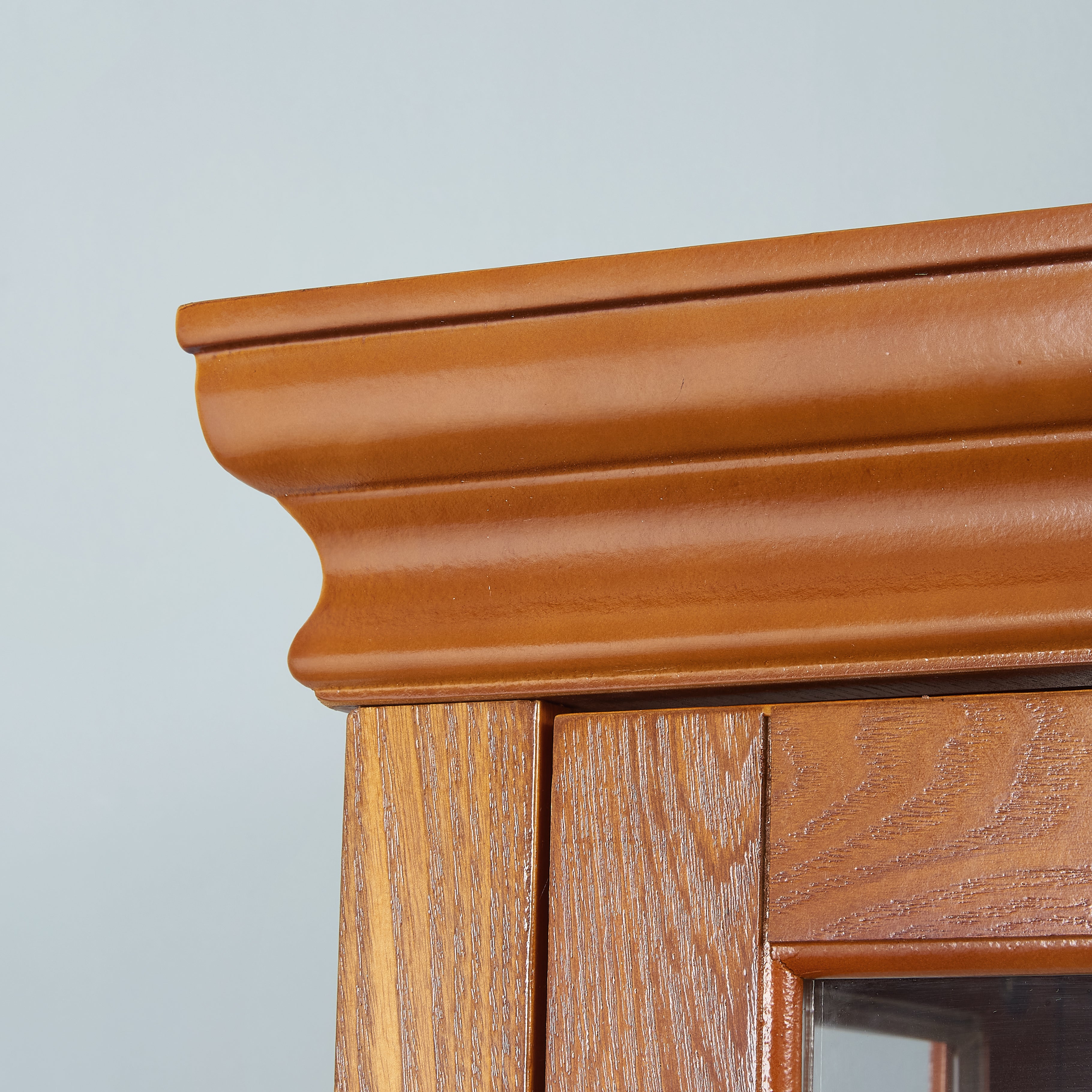 Lighted Curio Cabinet with Adjustable Shelves