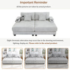 Modern Chaise Sofa 75.5" Chaise Lounge