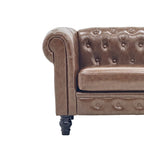 FX-P80PB-PUBR-2PC Chesterfield Sofa Set