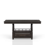 Deep Coffee Counter Height Dining Table