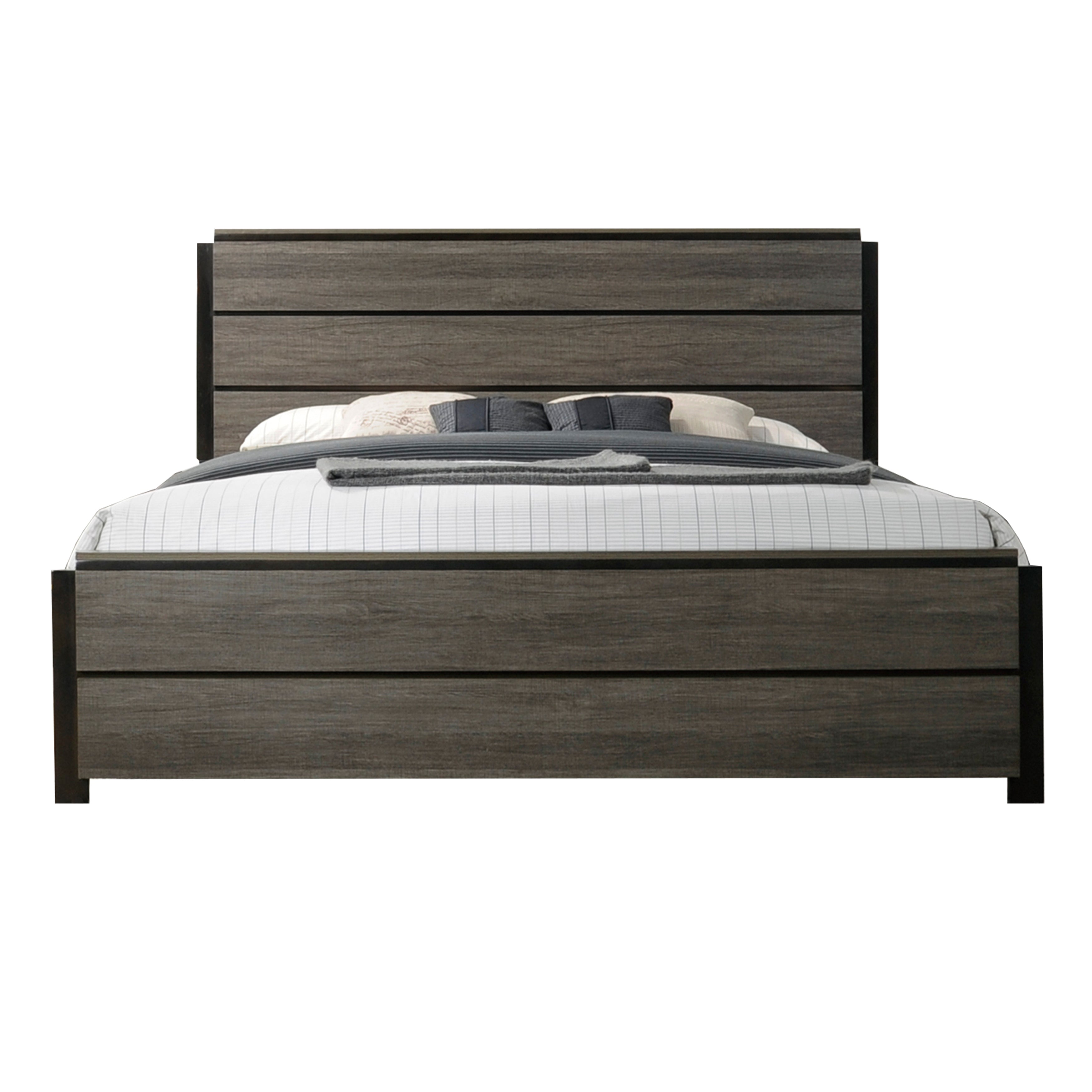 Ioana Contemporary Wood Panel Bed