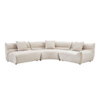 Modular Curved Sectional Sofa