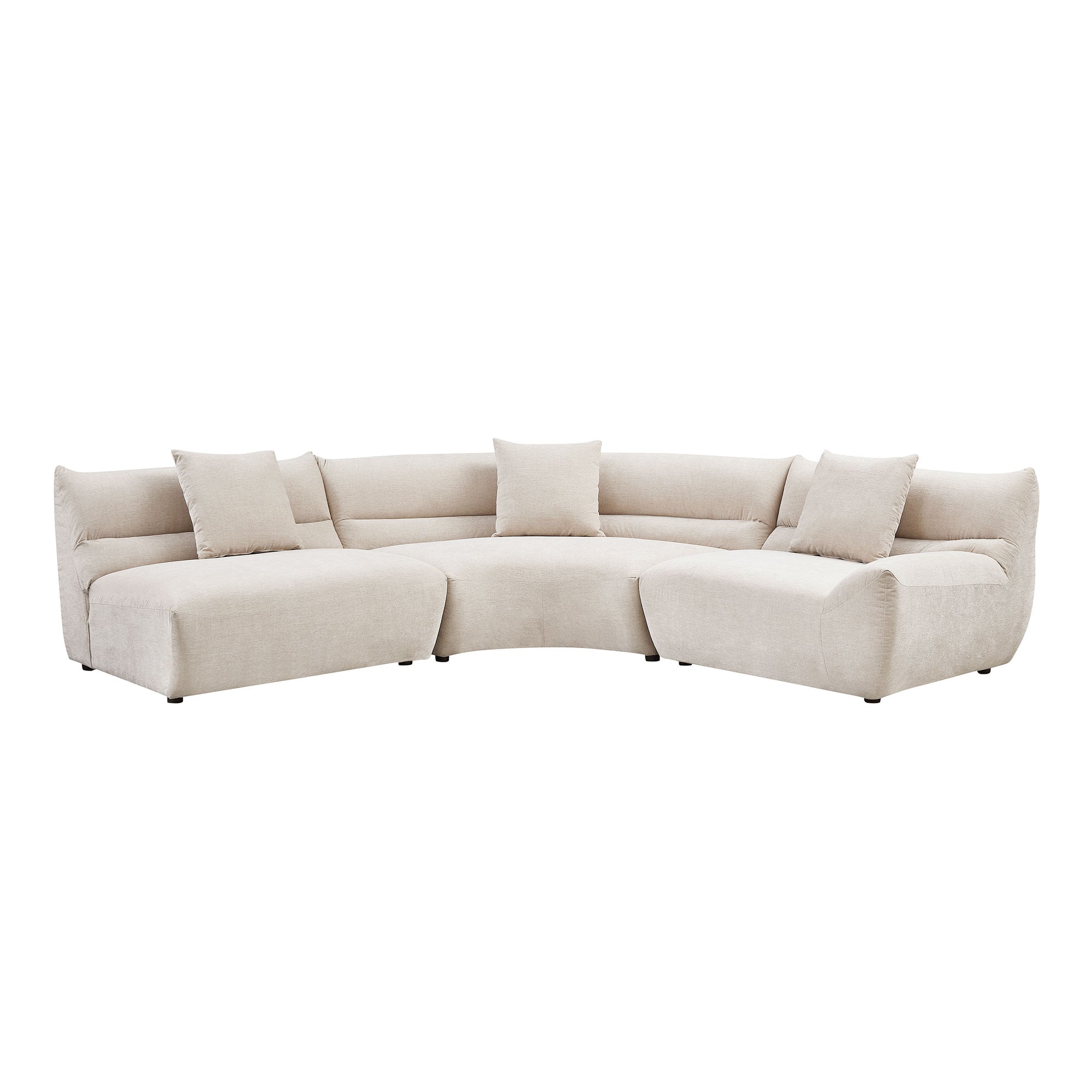 Modular Curved Sectional Sofa