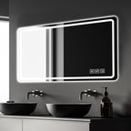 60X28 Inch LED Bathroom Mirror