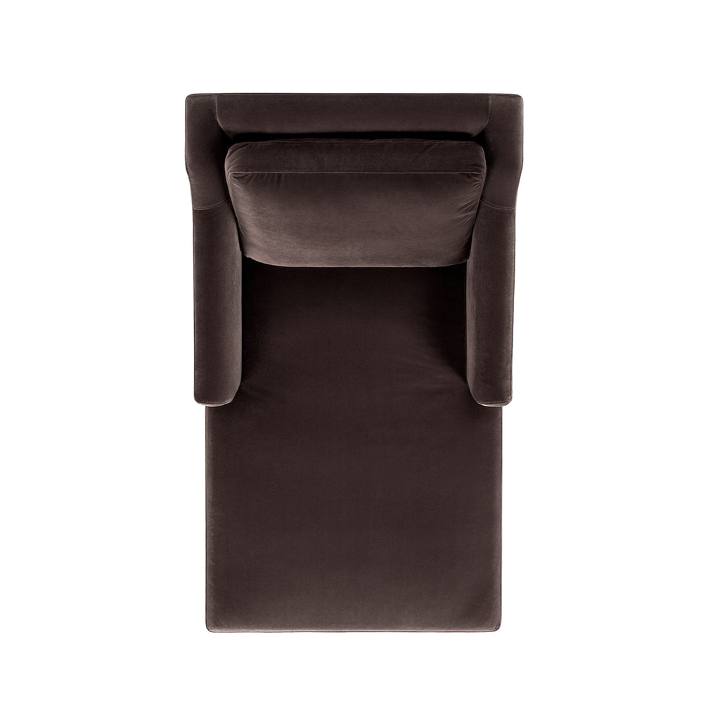 Josephine 60" Upholstered Chaise Lounge - Deep