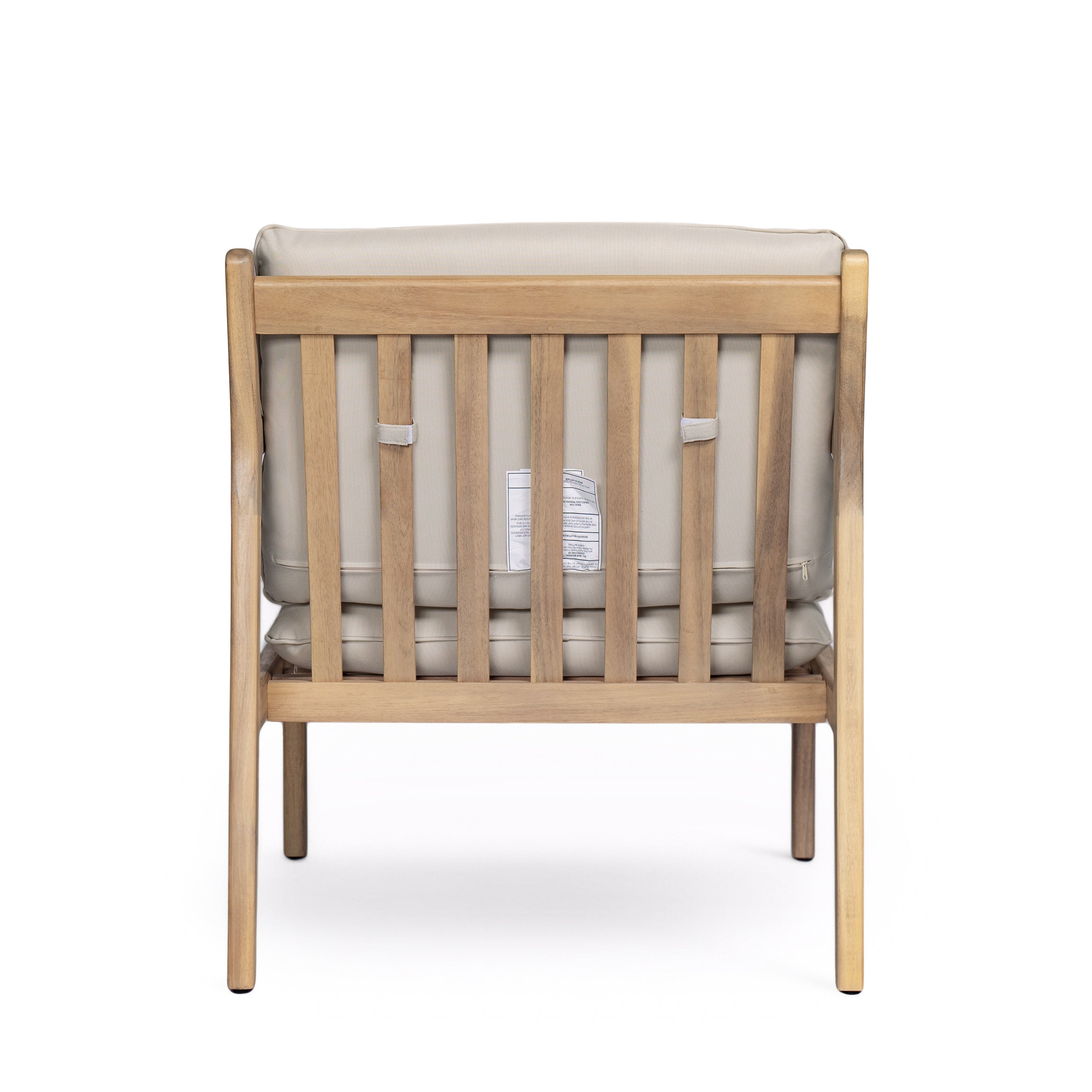 Outdoor Acacia Wood Armchair, Set of 2