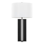 28" Contemporary Metal Table Lamp