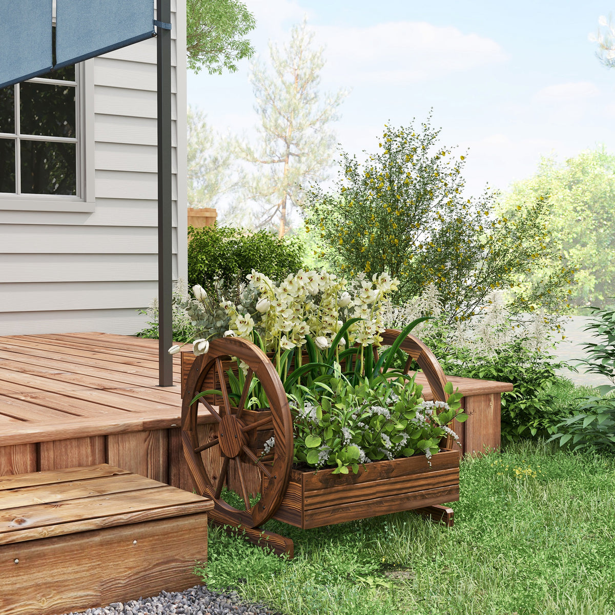 Outsunny 3-Tier Raised Garden Bed