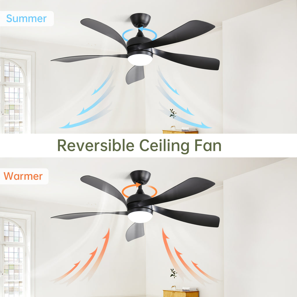 52 Inch Modern Ceiling Fan With Remote Control