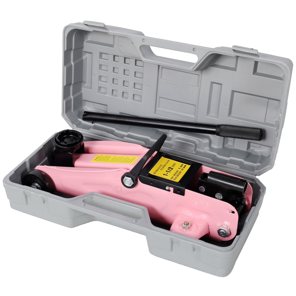 1.5 Ton Low Profile Hydraulic Trolley Floor Jack