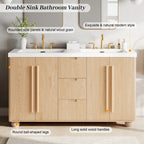 58.3" Bathroom Vanity Cabinet Only Without Vanity Top