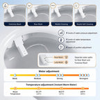 Smart Toilet With Built-In Bidet