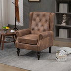 Wood Frame Armchair - Modern Accent Chair