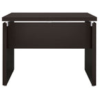 Ulloa Cappuccino L-Shape Desk with Mobile File Cabinet