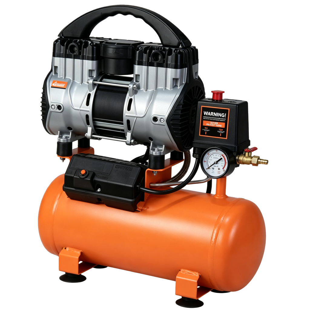 Quiet Low Noise Oil Free Air Compressor