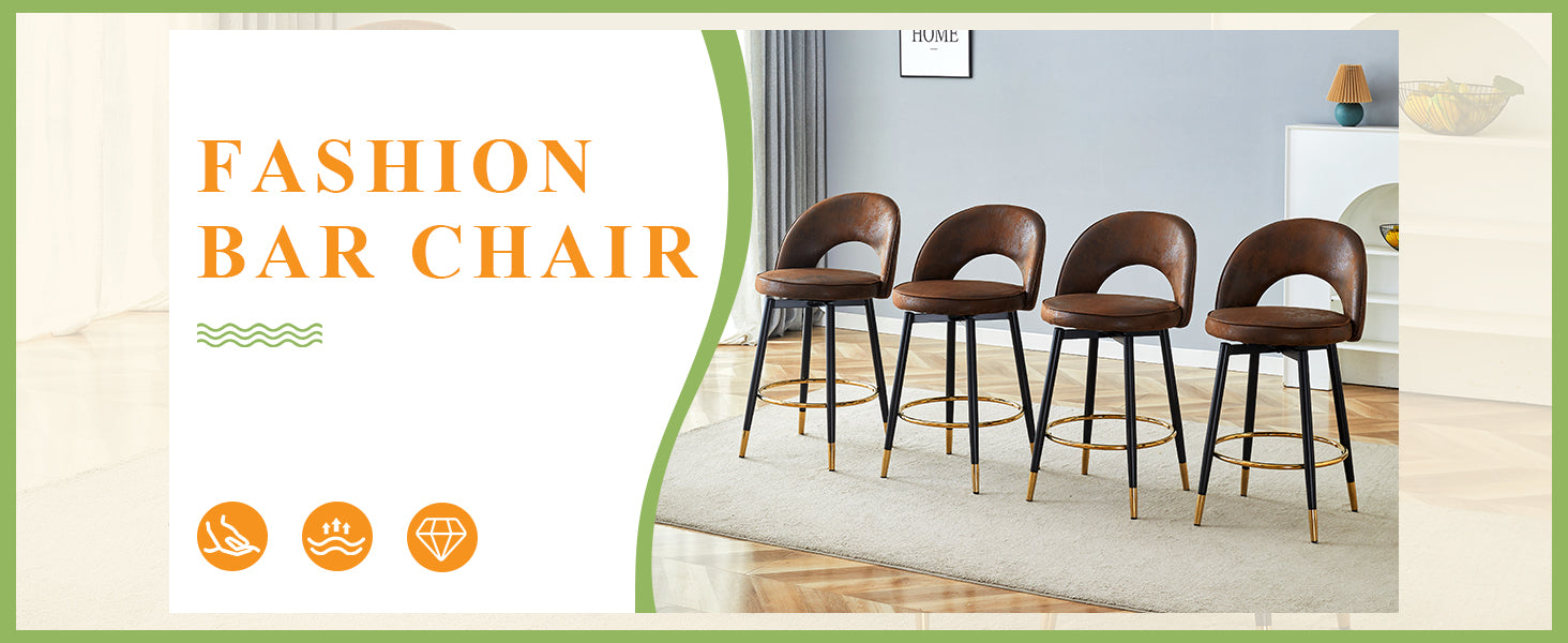 360° Rotatable Bar Chair