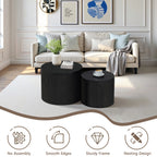 Nesting Coffee Table Set of 2