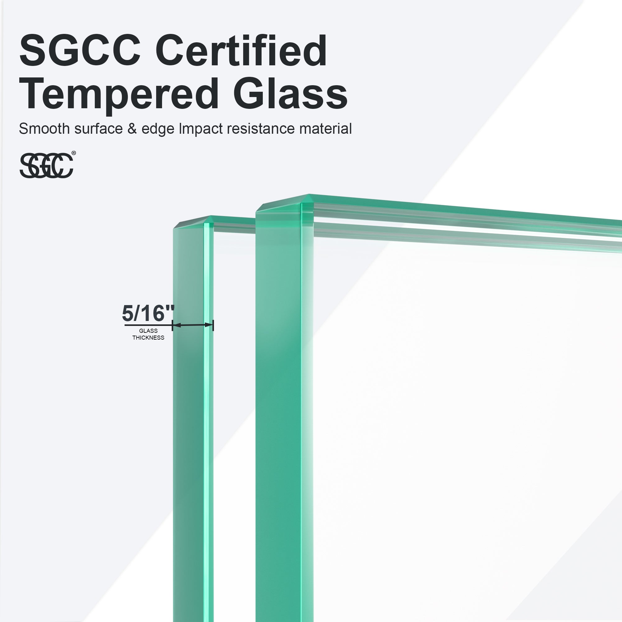 Frameless Single Sliding Shower Door