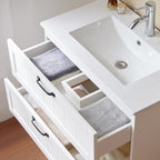 31.5" Bathroom Vanities Cabinet with Sink Combo