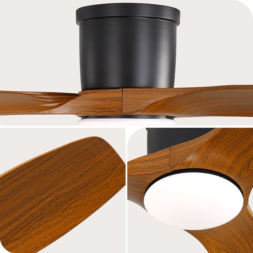 52-Inch Smart Ceiling Fan With Light and Remote Control