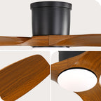 52-Inch Smart Ceiling Fan With Light and Remote Control