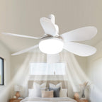 20-Inch Socket Fan Light Portable Ceiling Fan