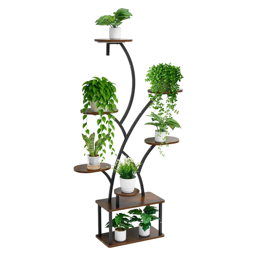 Indoor Plant Stand with Grow Lights
