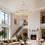 69.3 Inch 4 Tiers Wagon Wheel Chandelier