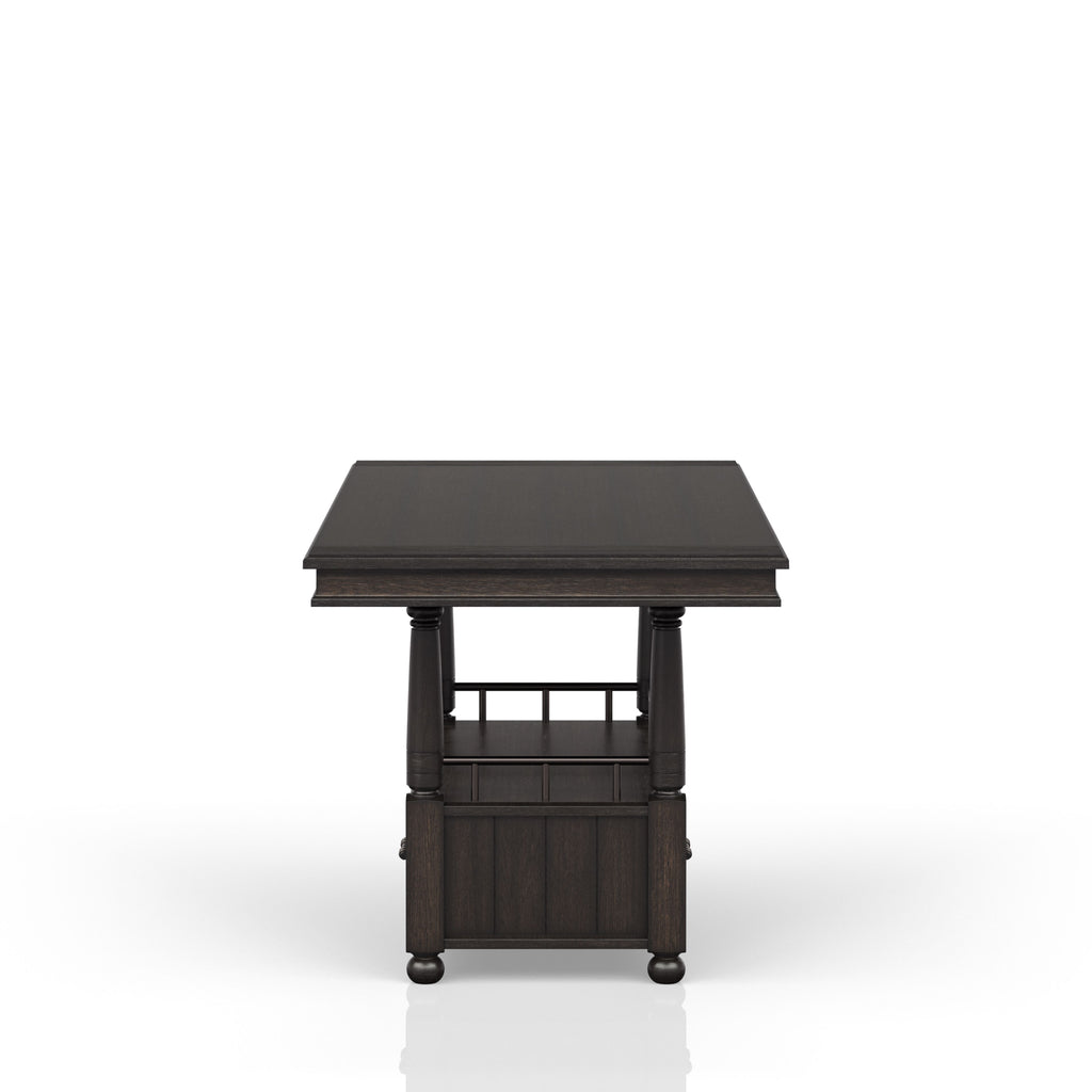 Deep Coffee Counter Height Dining Table