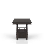 Deep Coffee Counter Height Dining Table