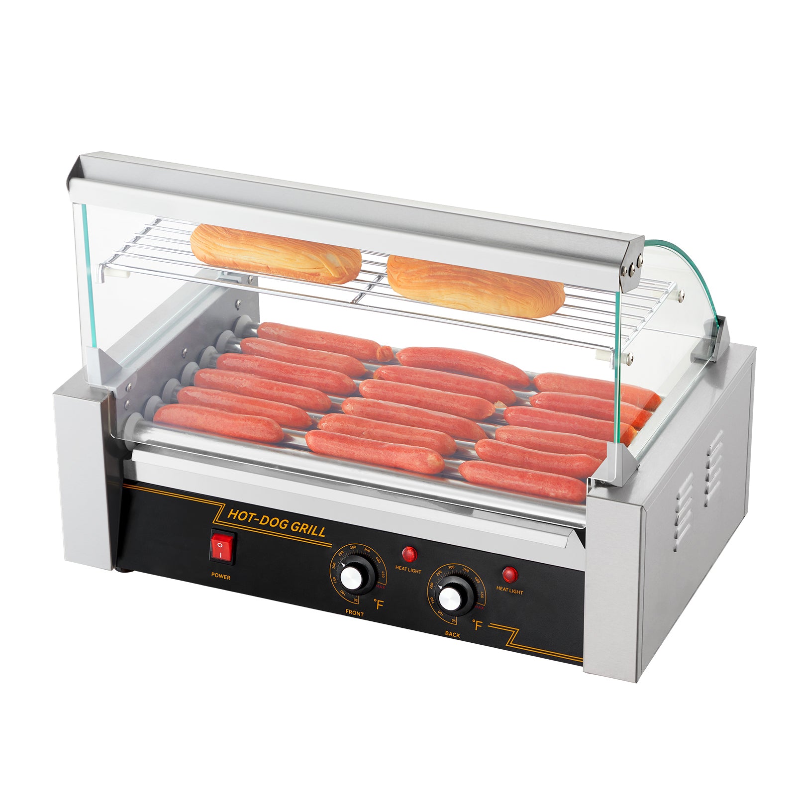 Hot Dog Roller with Dual Temperature Control
