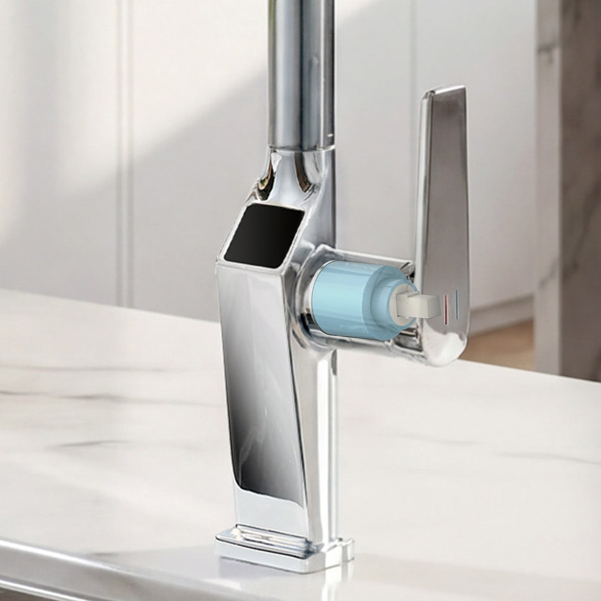 Touchless Chrome Kitchen Faucet