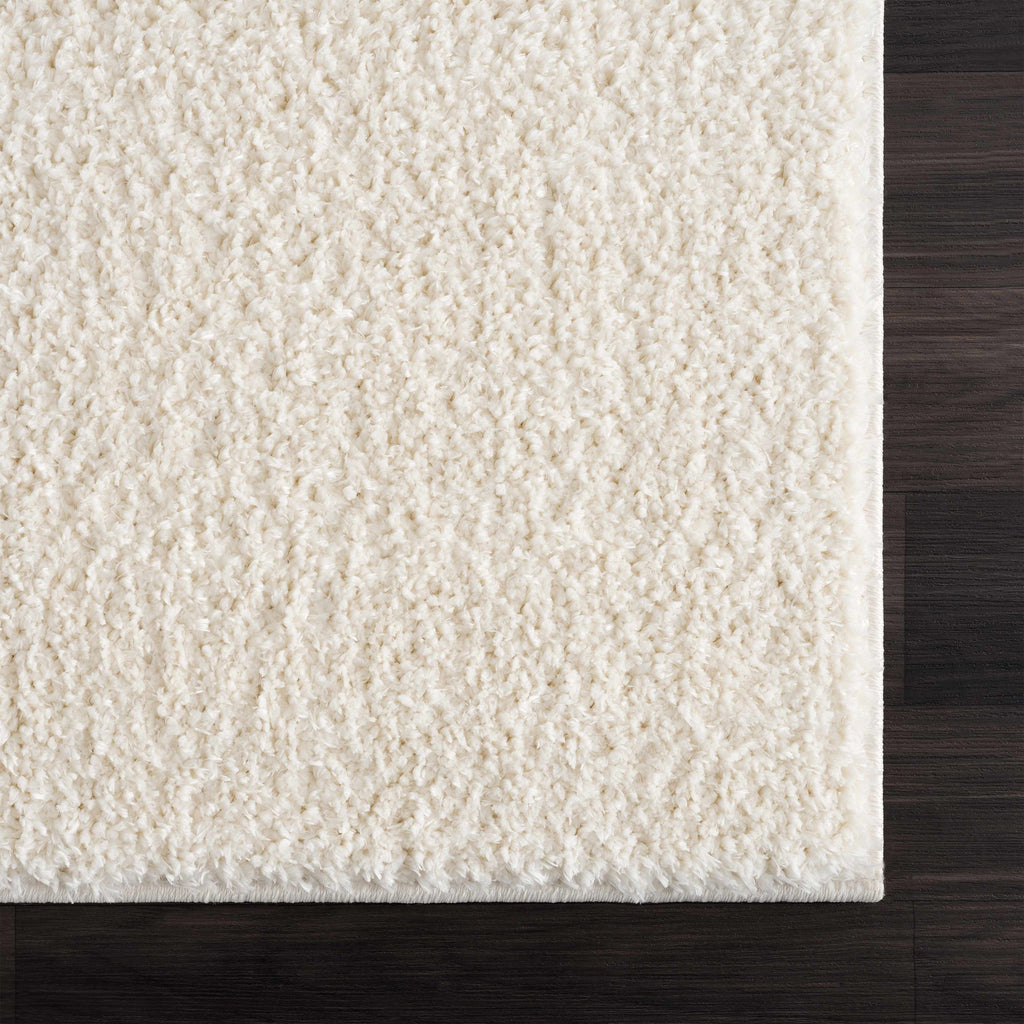 Judy White Washable Area Rug - Clearance