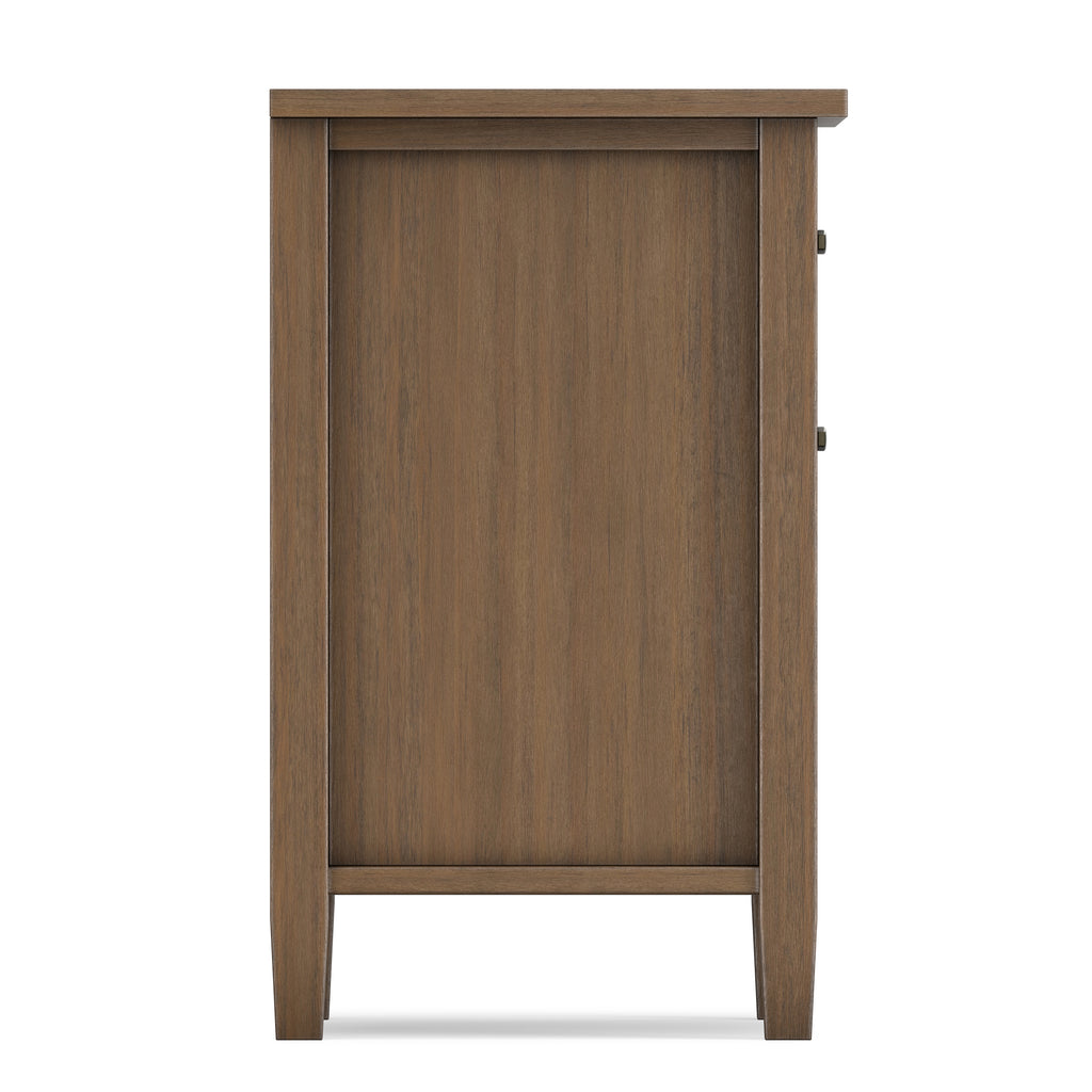 Warm Shaker Bedside Table