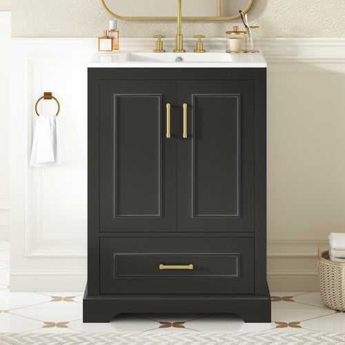 24" Bathroom Vanity with Sink