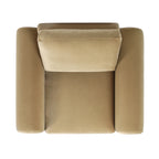 Mason 40" Arched Arm Chair, Camel