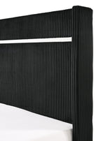 Contemporary Upholstered Queen Size Bed