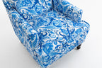 Upholstered Accent Chair, Vintage Armchair with Elegance