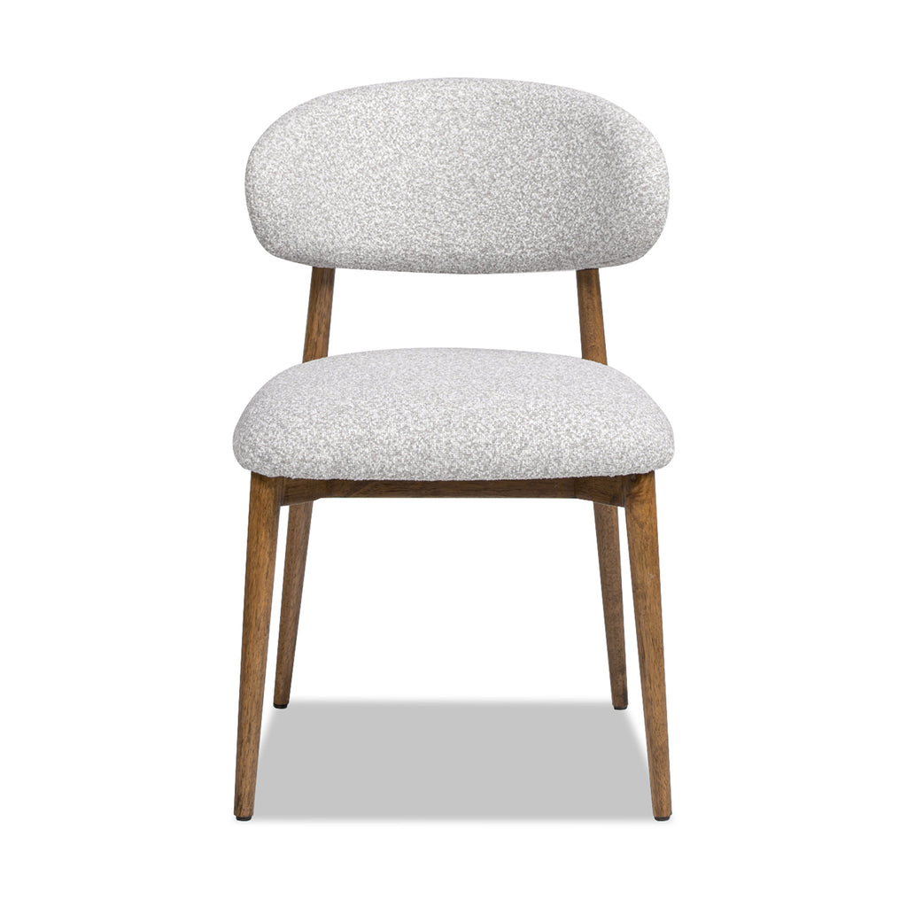Locke 20.5" Modern Upholstered Dining Chair with Wood Frame