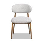Locke 20.5" Modern Upholstered Dining Chair with Wood Frame