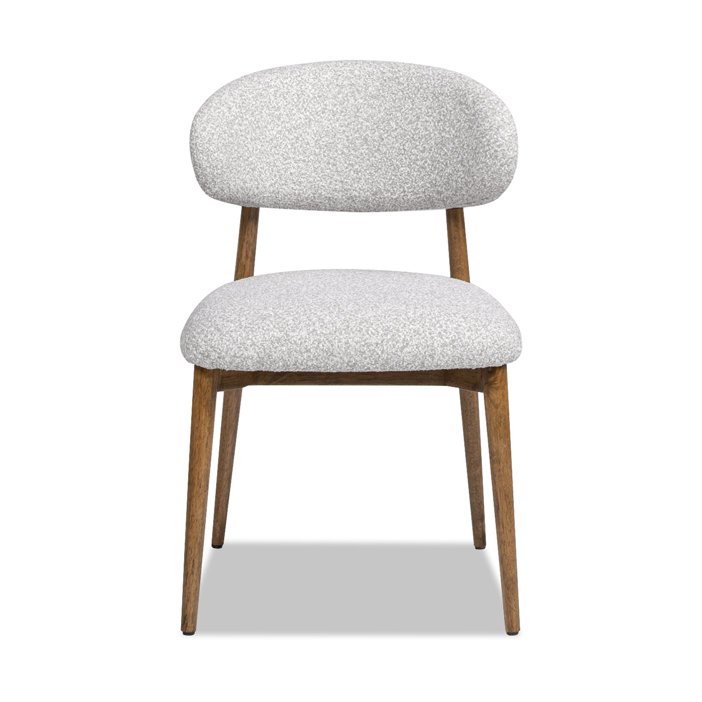 Locke 20.5" Modern Upholstered Dining Chair with Wood Frame