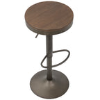 Adjustable Barstool in Antique and