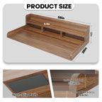 Washer Dryer Countertop with Non-slip Pads - Walnut