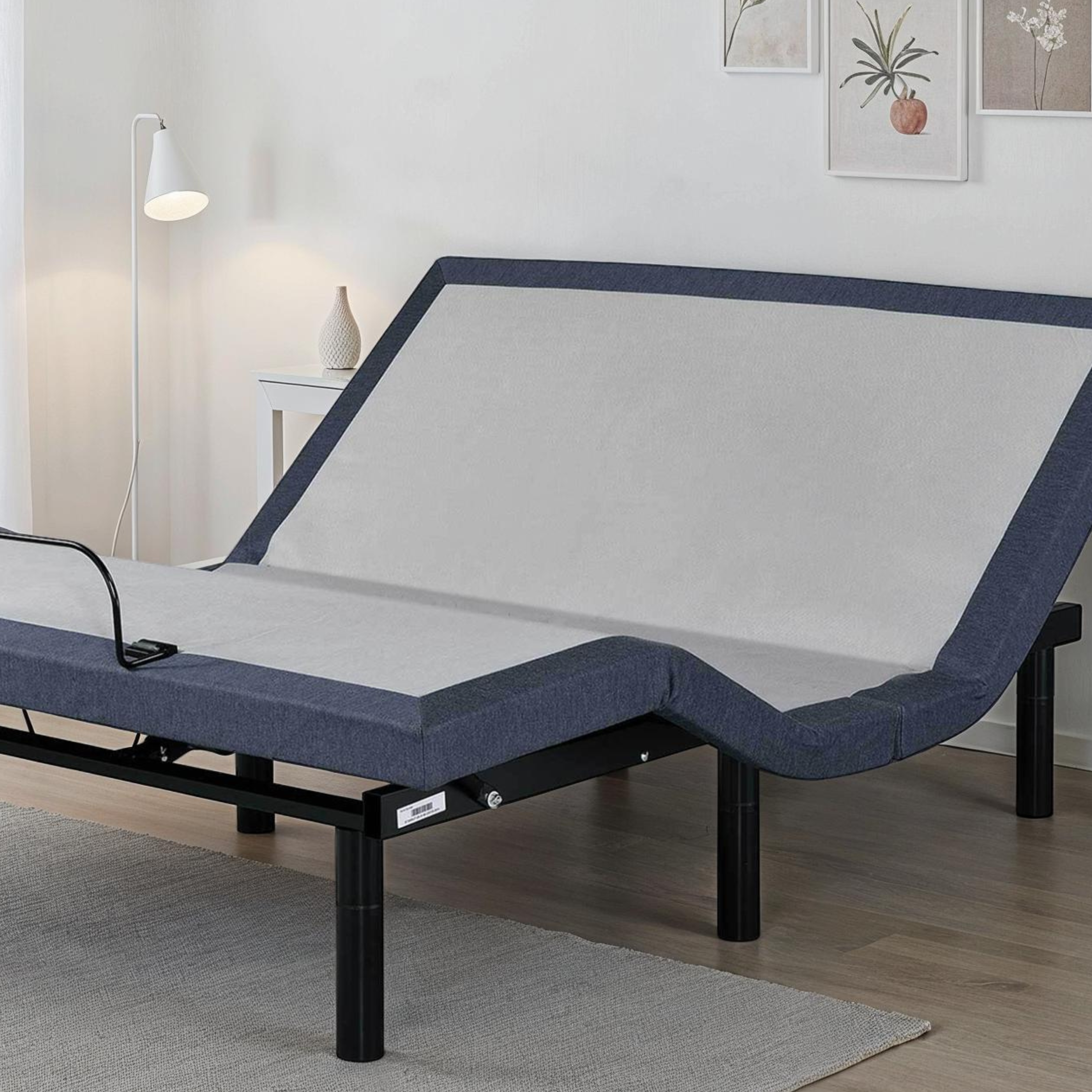 Full Adjustable Bed Base with Head and Foot Position Adjustments