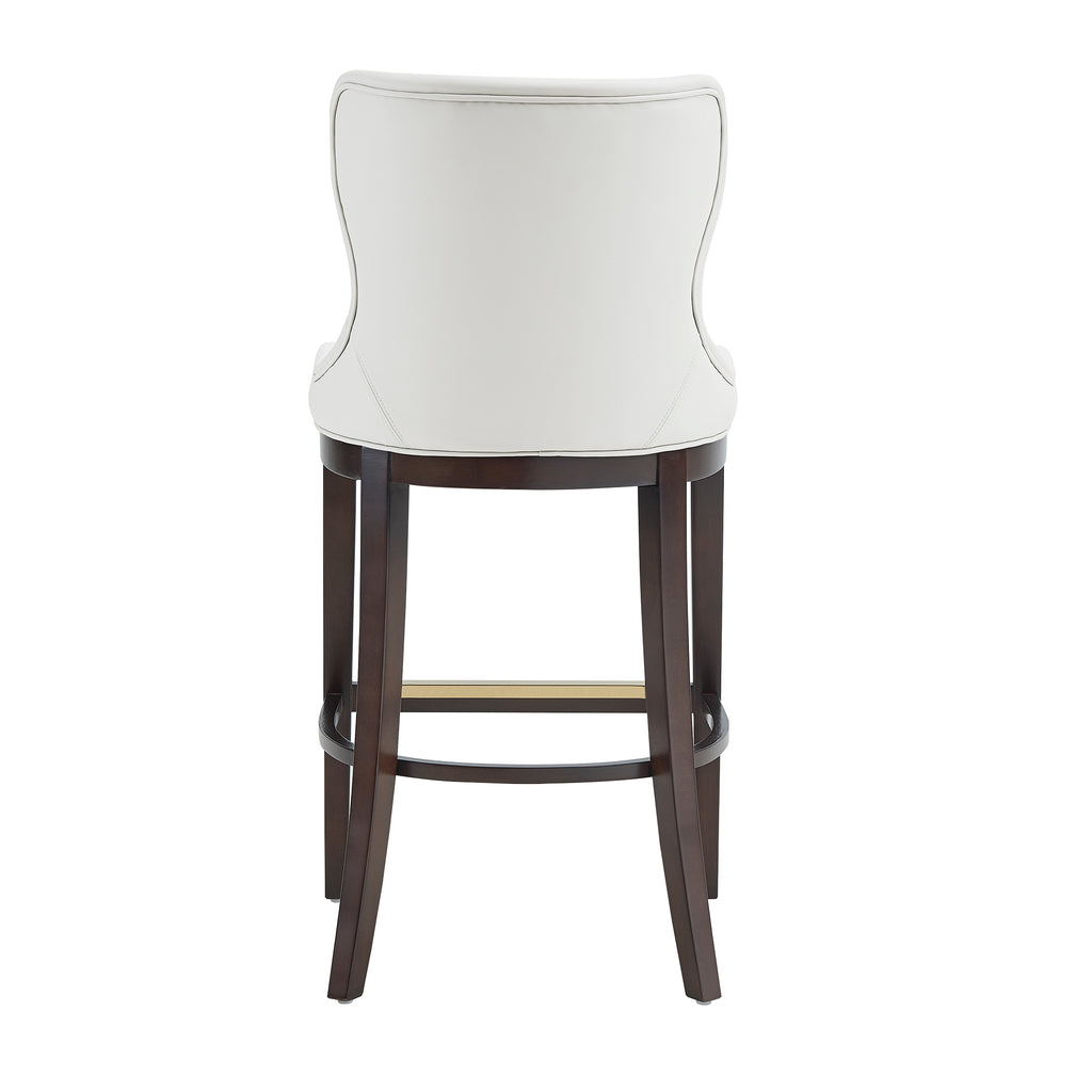 Blair Wood Upholstered Barstool