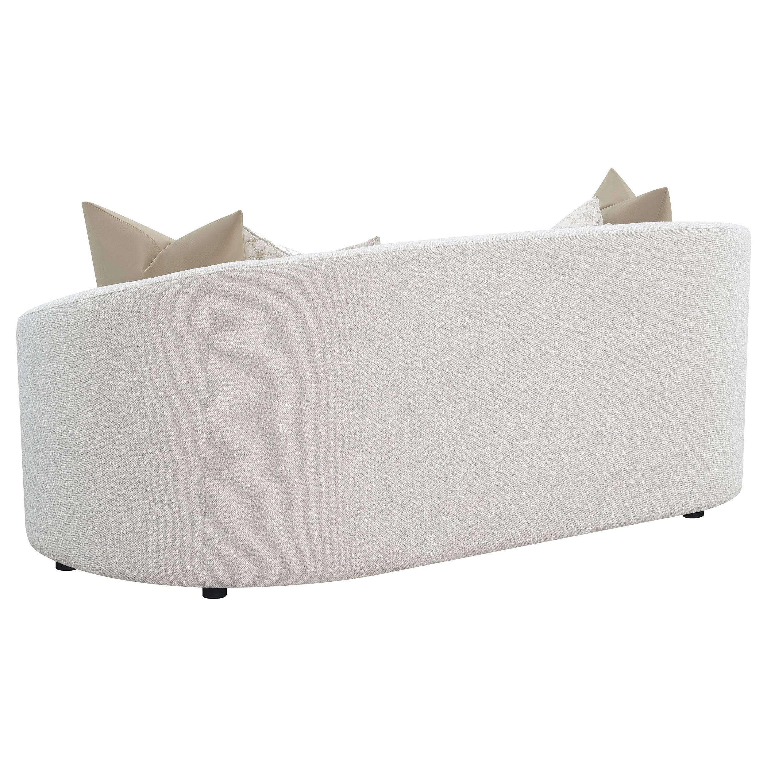 Rory Latte 2-Piece Sloped Arms Living Room Set