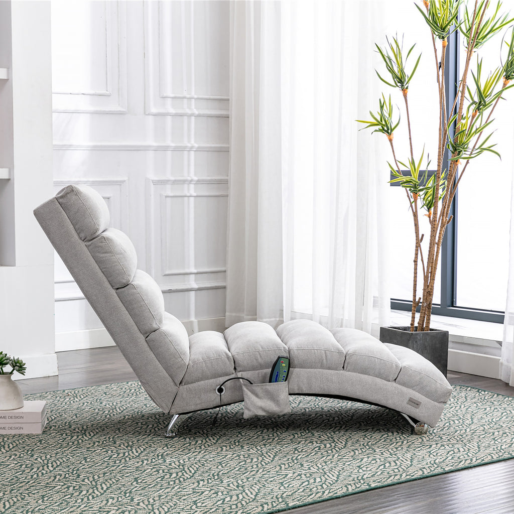 Coolmore Luxury Upholstered Chaise Lounge Chair