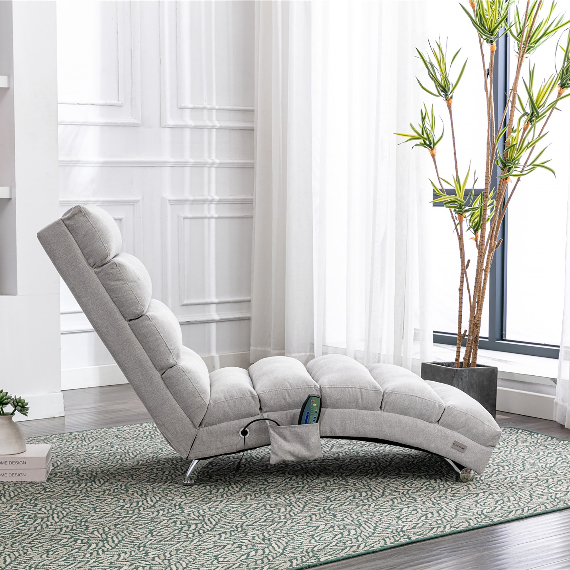 Coolmore Luxury Upholstered Chaise Lounge Chair